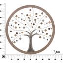 Wanddekoration Baum des Lebens Ø 80 cm x 2 cm
