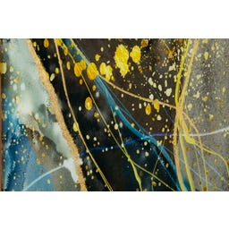 Mauro Ferretti Glasbild mit Rahmen Sunny