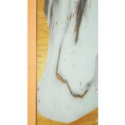 Mauro Ferretti Glasbild mit Rahmen Ghostly