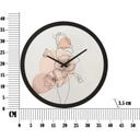 Mauro Ferretti Wanduhr Flower -B-