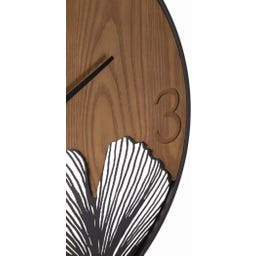 Mauro Ferretti Wanduhr Holz/Blatt