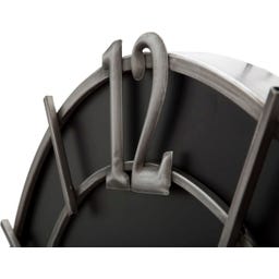 Mauro Ferretti Silver Glam Wall Clock