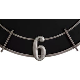 Mauro Ferretti Horloge Murale Silver Glam