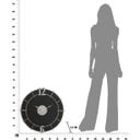 Mauro Ferretti Wanduhr Silver Glam