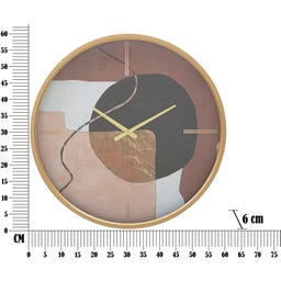 Mauro Ferretti Wanduhr Art Red