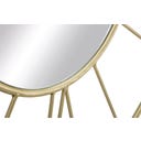 Mauro Ferretti Wanduhr mit Spiegel Glam Stick