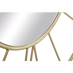 Mauro Ferretti Wanduhr mit Spiegel Glam Stick