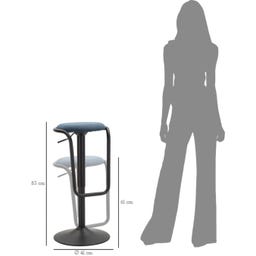 Barhocker mit Höhenverstellung, Destiny Navy