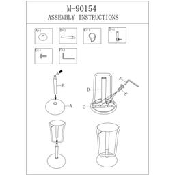 Barhocker mit Höhenverstellung, Destiny Navy