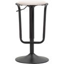 Barhocker mit Höhenverstellung Destiny, weiß