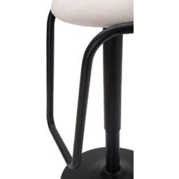 Barhocker mit Höhenverstellung Destiny, weiß