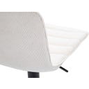 Barhocker mit Höhenverstellung hoch, weiß, 2er-Set