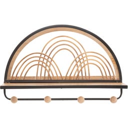 Mauro Ferretti Wandgarderobe Oporto mit Ablage & Haken