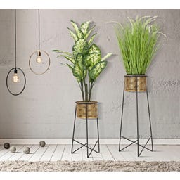 Mauro Ferretti Blumentopfhalter-Set Exy, 2 Stück