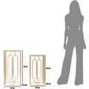 Mauro Ferretti Pflanzensockel-Set Arty, 2-teilig