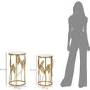 Mauro Ferretti Beistelltische-Set, 2 Stück