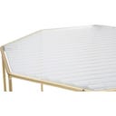 Mauro Ferretti Beistelltisch-Set New Glass, 2 Stück