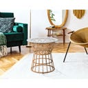 Mauro Ferretti Couchtisch Panama Circle Ø 50 x 50 cm