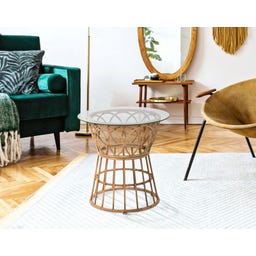 Mauro Ferretti Couchtisch Panama Circle Ø 50 x 50 cm