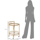 Mauro Ferretti Servierwagen Panama, rund