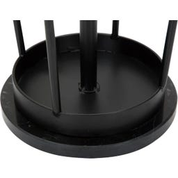 Porte-Manteau sur Pied avec Porte-Parapluie Glam Black