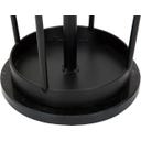 Glam Black Coat Rack with Umbrella Holder