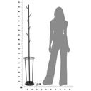 Garderobenständer mit Schirmhalter Glam Black