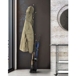 Garderobenständer mit Schirmhalter Glam Black