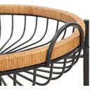 Mauro Ferretti Beistelltisch Cebu mit Rollen