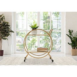 Mauro Ferretti Servierwagen rund