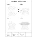 Mauro Ferretti Couchtisch Panama Circle Ø 75 x 44,5 cm