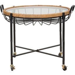 Mauro Ferretti Couchtisch Cebu mit Rollen