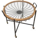 Mauro Ferretti Couchtisch Cebu mit Rollen