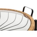 Mauro Ferretti Table Basse Cebu sur Roulettes