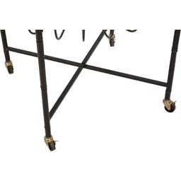 Mauro Ferretti Table Basse Cebu sur Roulettes