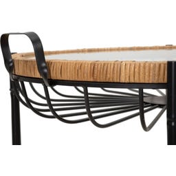 Mauro Ferretti Couchtisch Cebu mit Rollen