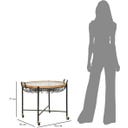 Mauro Ferretti Couchtisch Cebu mit Rollen