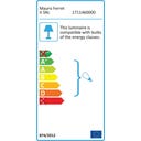 Mauro Ferretti Deckenleuchte Glamy 7 Leuchten