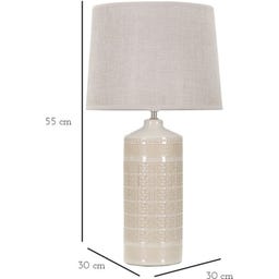 Mauro Ferretti Keramik-Tischlampe Graphs