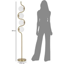 Mauro Ferretti Stehlampe Glamy S 4 Leuchten