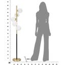 Mauro Ferretti Stehlampe Glamy Dark