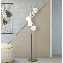 Mauro Ferretti Stehlampe Glamy Dark