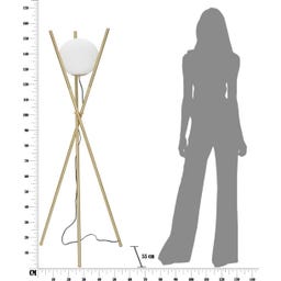 Mauro Ferretti Stehlampe Glamy X