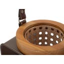 Mauro Ferretti Laterne aus Eisen & Rattan