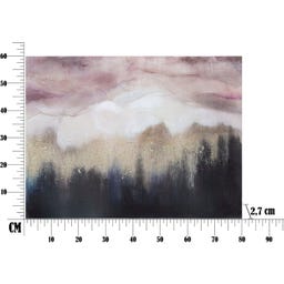 Mauro Ferretti Leinwandgemälde Pink Mountain