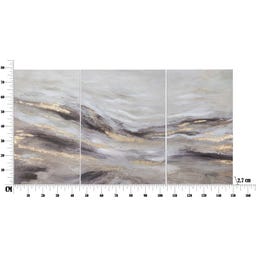 Mauro Ferretti Leinwandgemälde 3er Set Monty