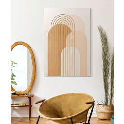 Slika na platnu z barvnim potiskom Shine -B-