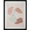 Mauro Ferretti Druck mit Rahmen Face -A-