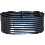 Esschert Design Odlingsl&aring;da Oval H&ouml;g Antracit