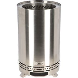 Esschert Design Braciere per Pellet di Legno Argento - M - 1 pz.